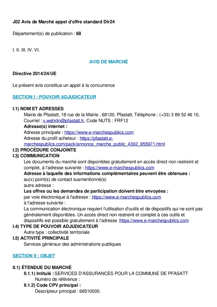 AVIS DU MARCHE page 0001