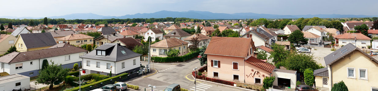 Lotissement de la ville de Pfastatt