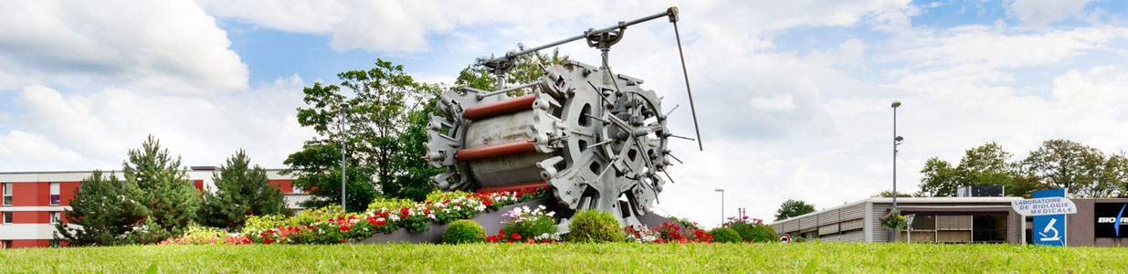 Vestige de l'usine Texunion de la ville de Pfastatt