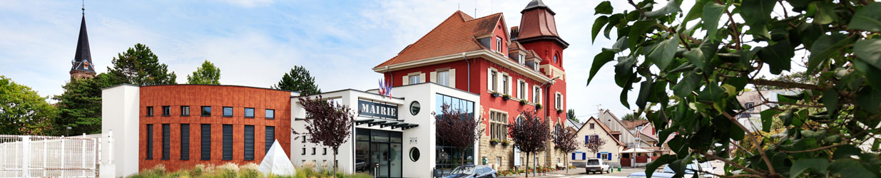 Façade de la mairie de Pfastatt