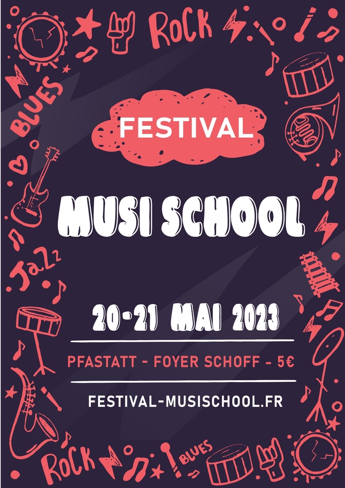 Affiche Festival Musischool 2023
