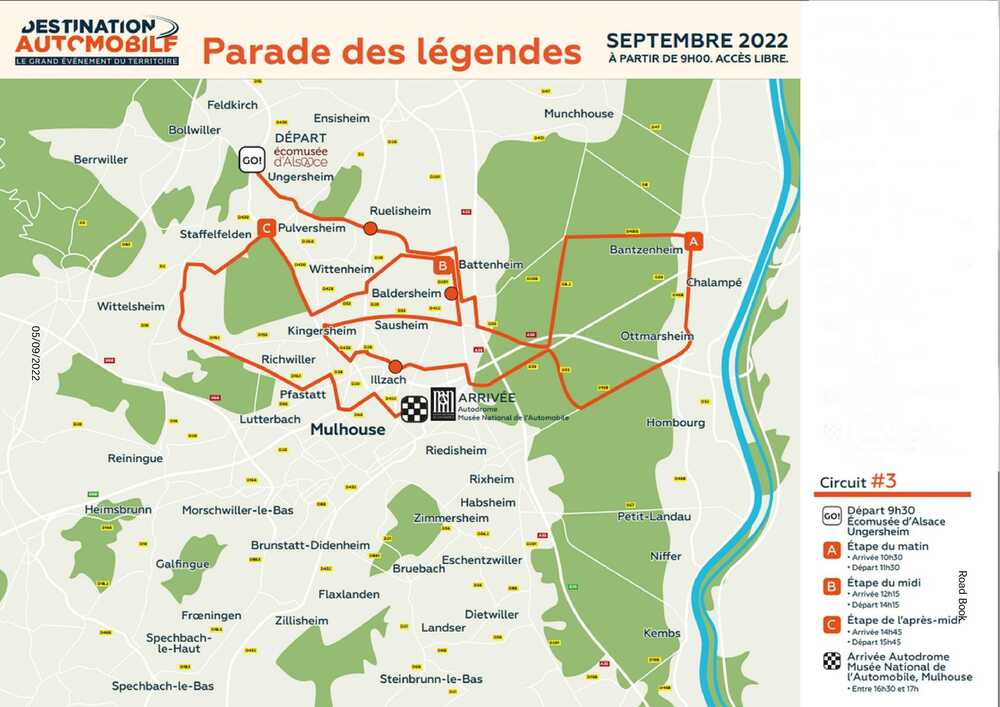 DESTINATIONAUTO2022 parcours