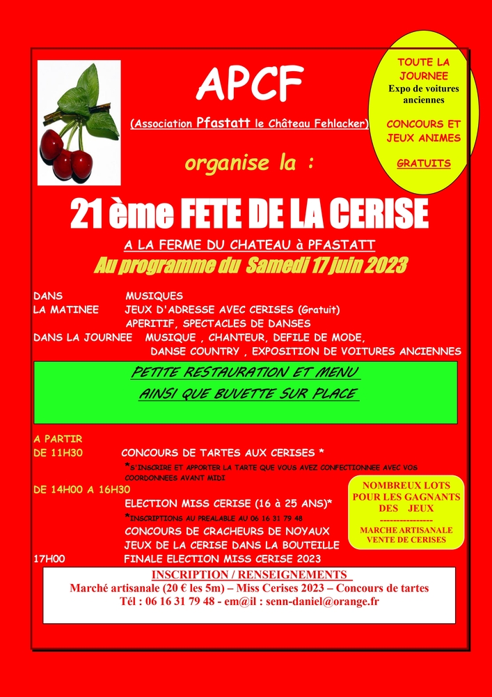 fete cerise 2023