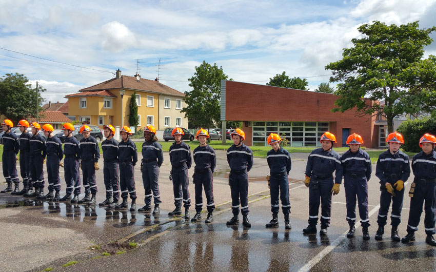 Jeunes Sapeurs Pompiers de la ville de Pfastatt